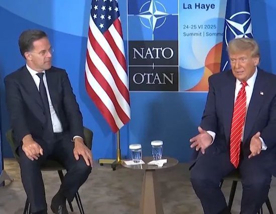 牛博 特朗普：他亲切地叫我爸爸！北约秘书长：我没有！